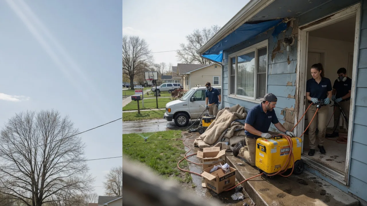 Basement Flood Cleanup in Jonesville, LA near me